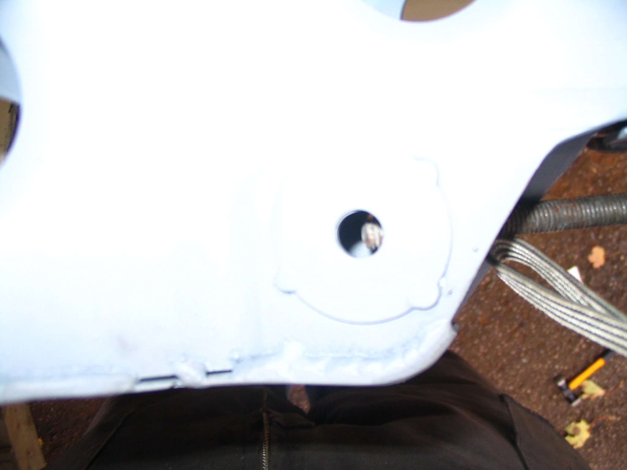 Drivers side bang on !!