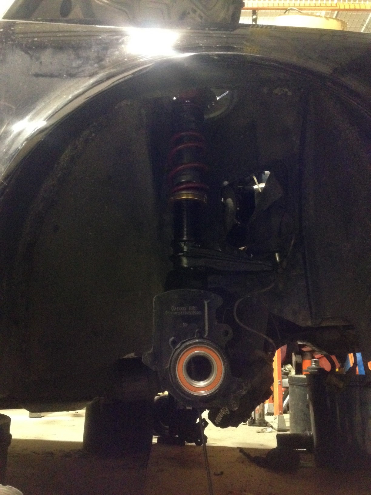 Coilovers look good on her