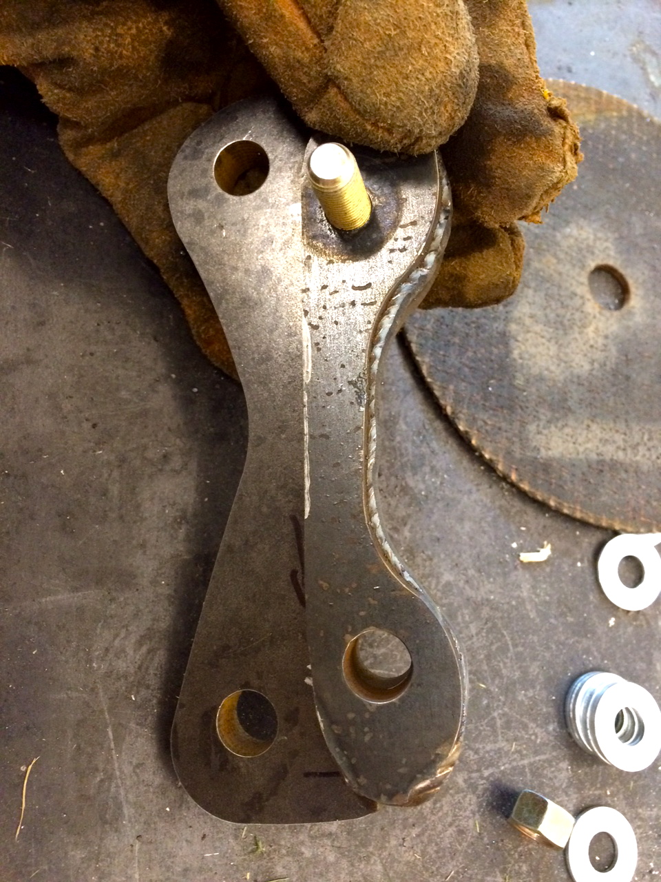 custom brake bracket