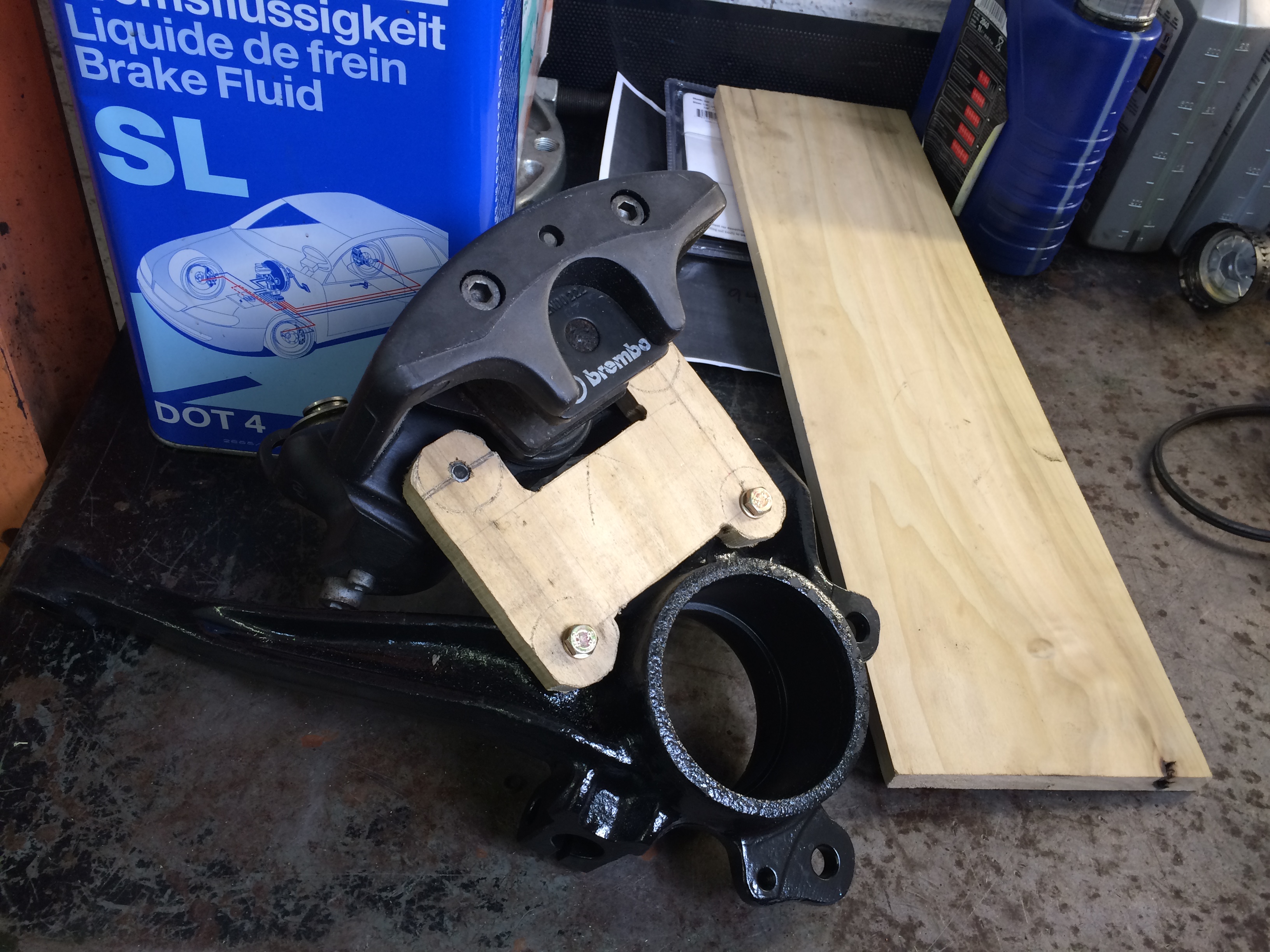 First draft. Note: the mounting bolts to the hub will be enlarged to M10 on finished design.