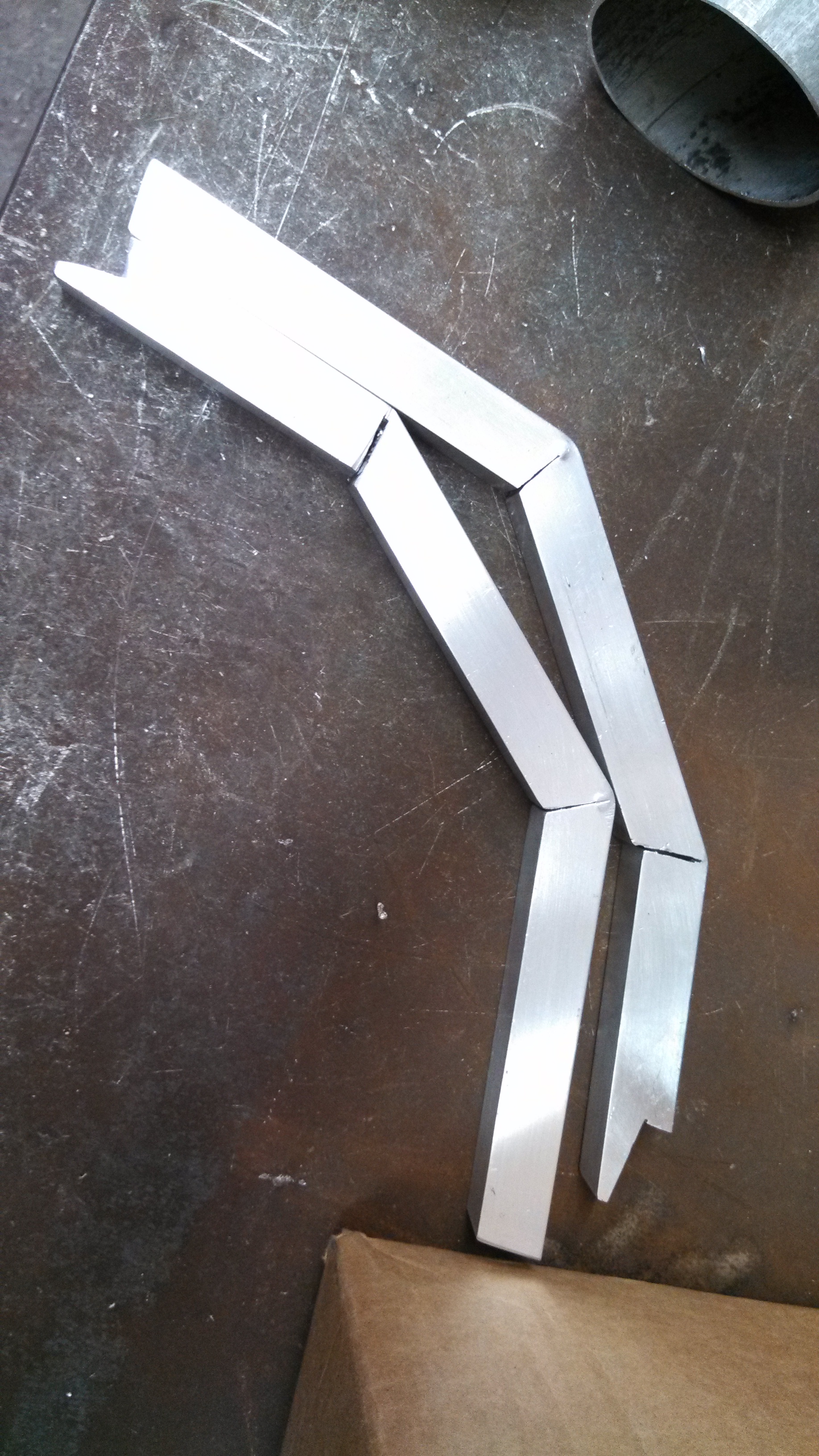 front crossmember  IC cradles ready for welding.jpg